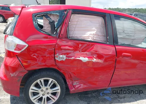 2009 Honda Fit Sport from USA, damaged, VIN JHMGE88449S028650